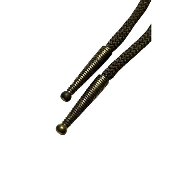 Vintage Brass Money Bag Bolo Tie Unique Pop Culture - Picture 6 of 6